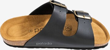 Palado Pantolette 'Korfu PF' in Schwarz