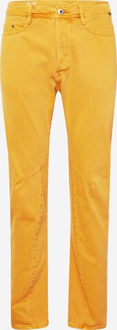 Regular Jean 'Arc 3D' G-Star RAW en jaune : devant