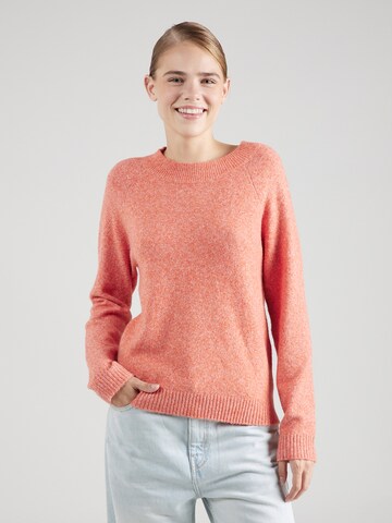 VERO MODA Pulover 'DOFFY' | oranžna barva: sprednja stran