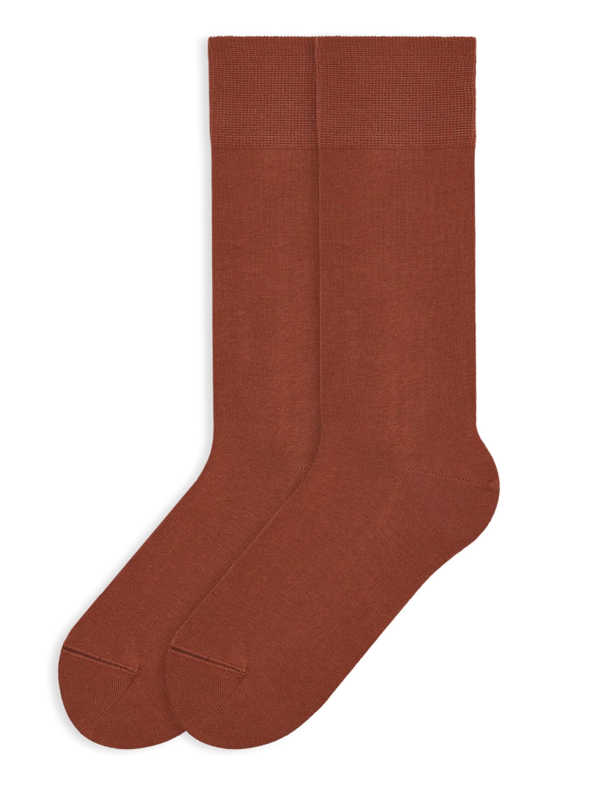 Von Jungfeld Socks 'Herbstfarben' in Brown: front