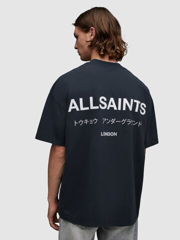 AllSaints T-shirt 'Underground' i blå