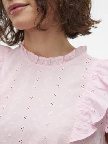 VERO MODA Blouse 'KAMMY ' in Roze