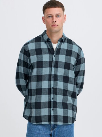 BLEND - Regular Fit Camisa 'BHBUSTER' em azul: frente