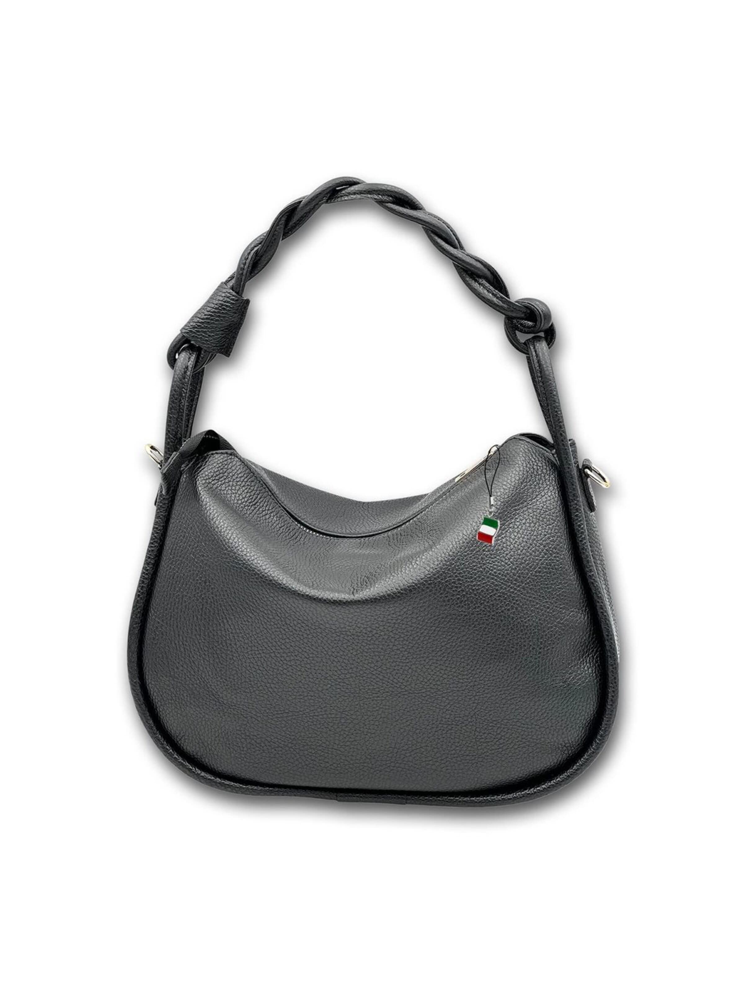 Borsa a mano di Florence in nero: frontale