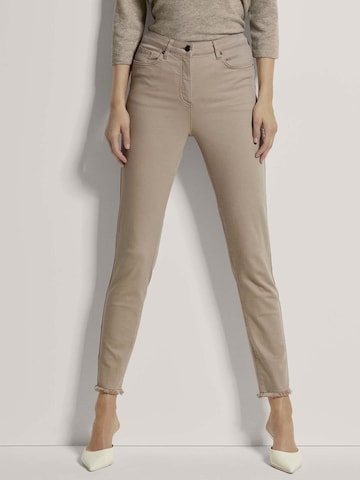 Skinny Jean MADELEINE en gris : devant