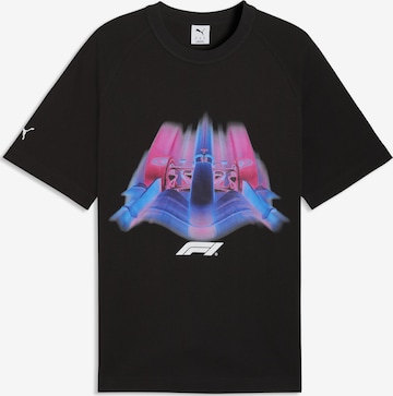 PUMA Shirt 'F1®' in Zwart: voorkant