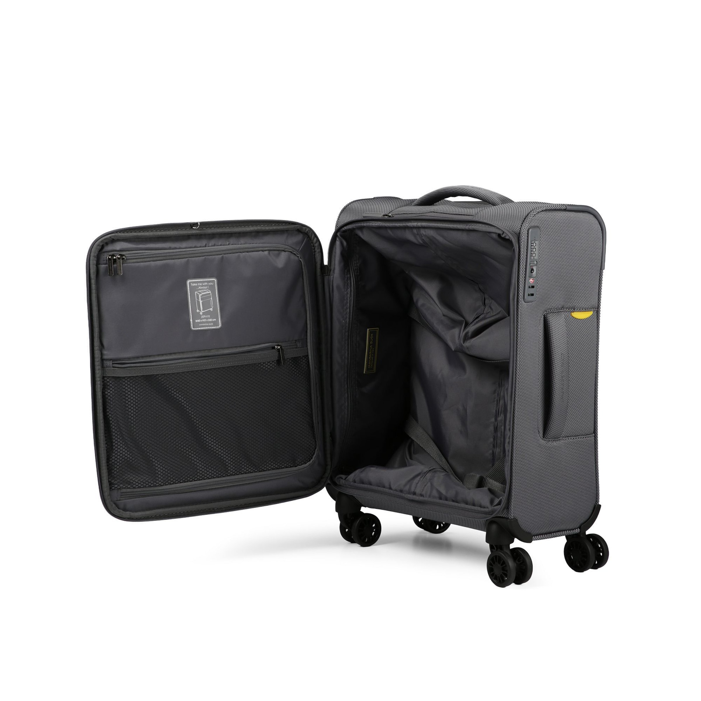 MANDARINA DUCK Trolley 'Zephyr' in Grey