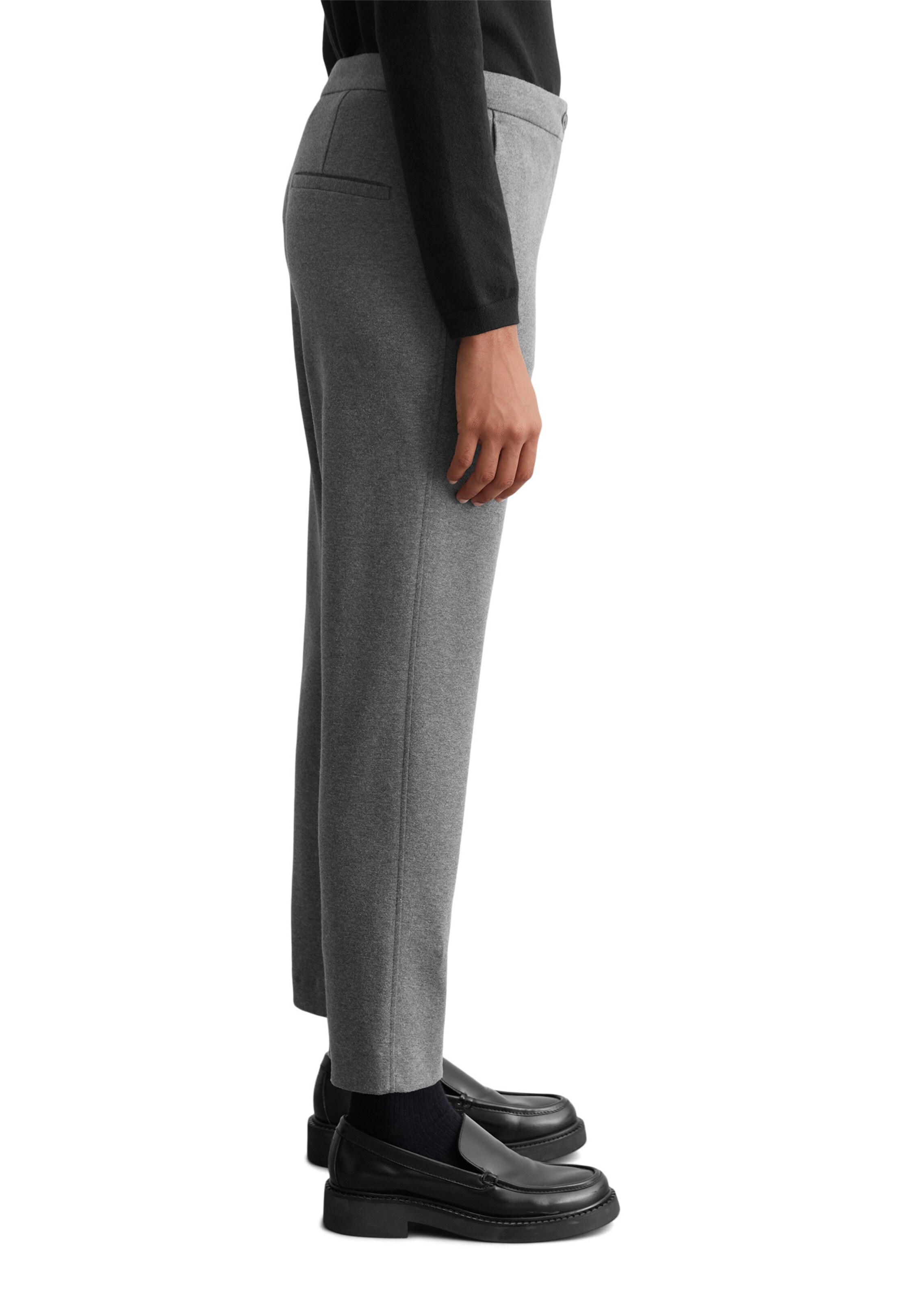 pelēks Marc O'Polo Standarta Bikses