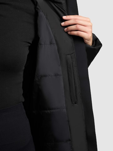 khujo Steppmantel in Schwarz