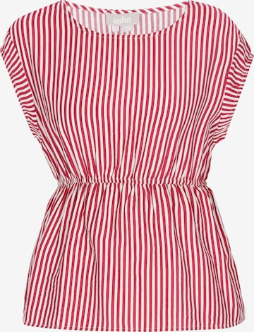 Chemisier Usha en rouge : devant