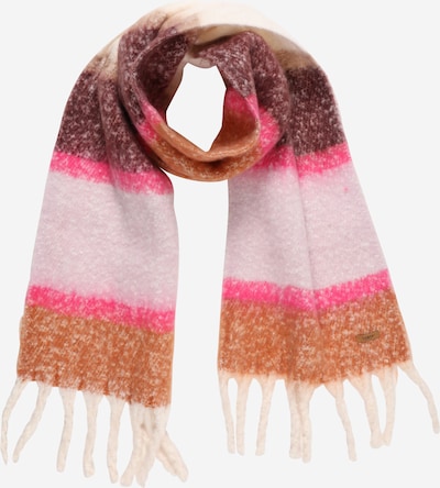 Barts Schal 'Fridan' in beige / himbeer / neonpink / rostrot, Produktansicht