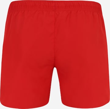 LACOSTE Badeshorts in Rot