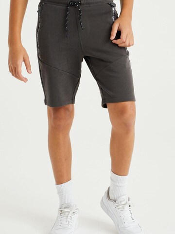 WE Fashion Slimfit Shorts in Grau