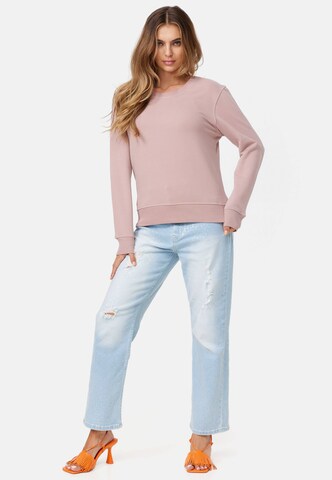 Cotton Candy Sweatshirt 'Balda' in Pink