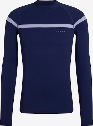 FALKE Base Layer in Blue: front