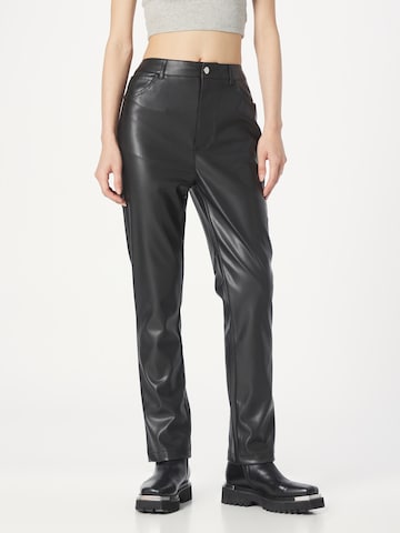 UNITED COLORS OF BENETTON Regular Pants in Black: front