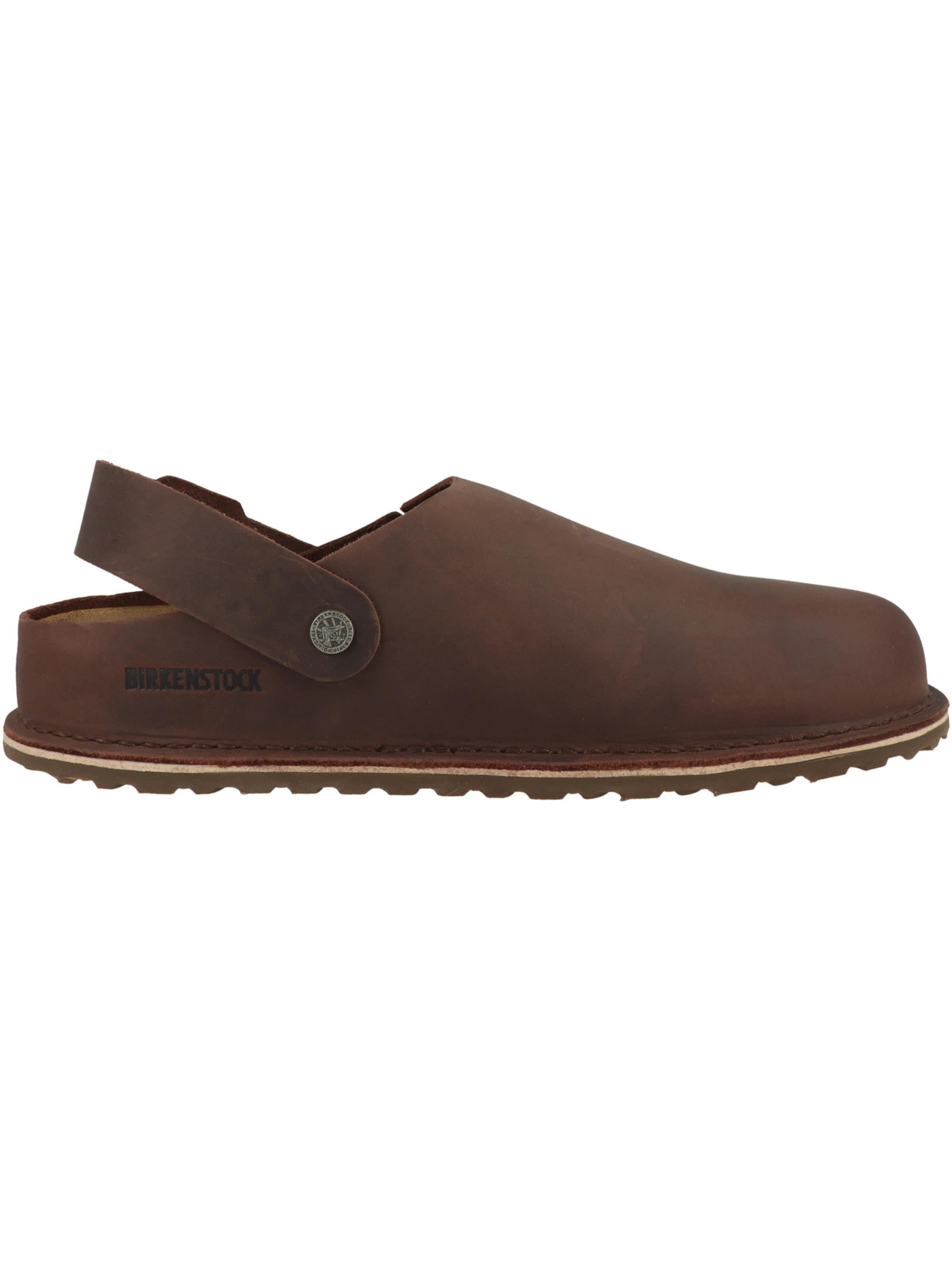 Ciabatta di BIRKENSTOCK in marrone: lato