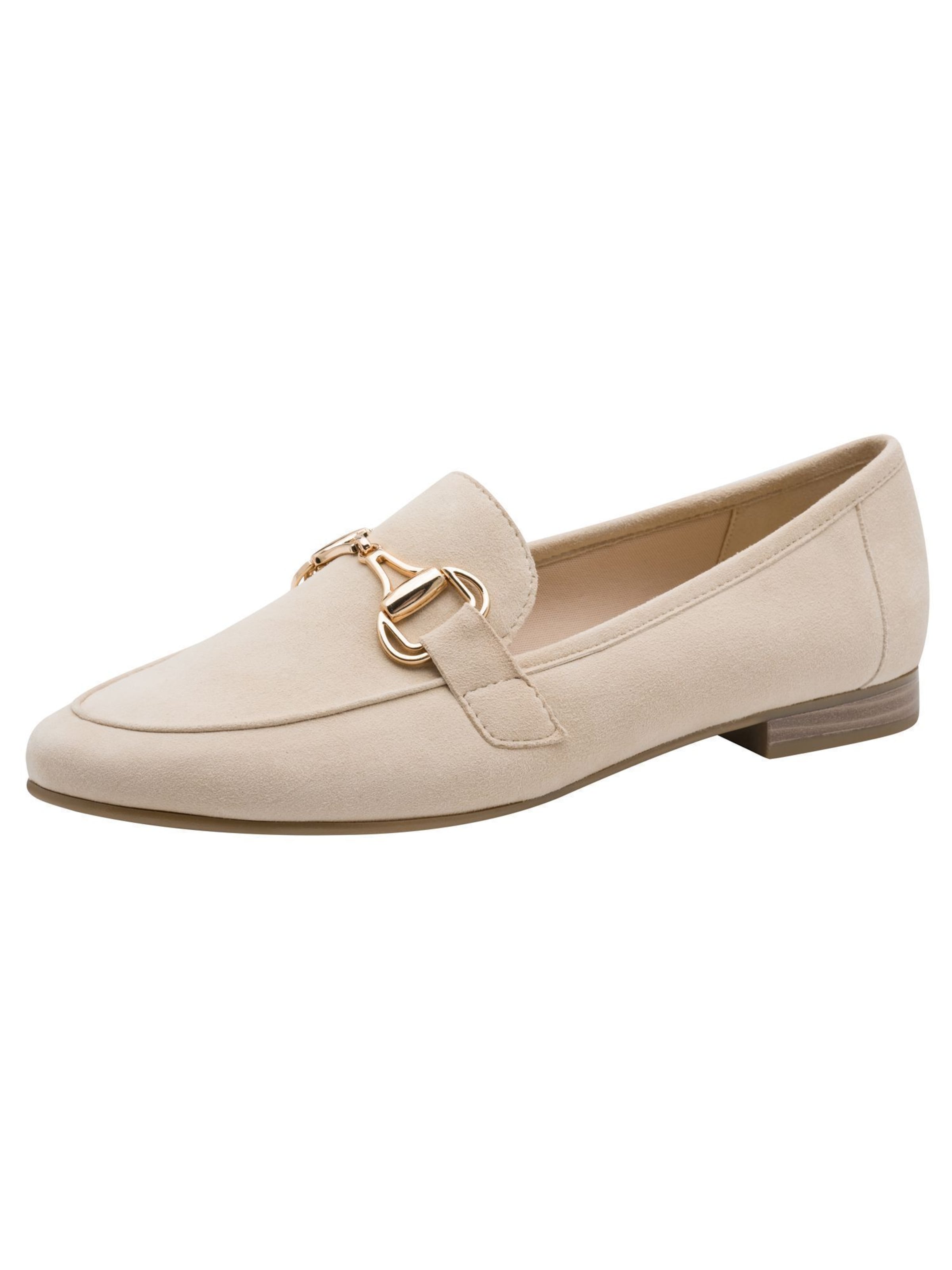 Chaussure basse MARCO TOZZI en beige : devant