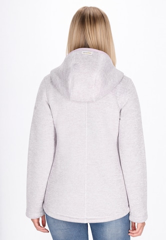 Schmuddelwedda Fleece jas in Lila
