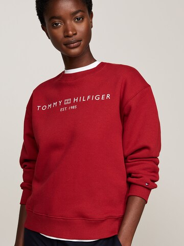 TOMMY HILFIGER Bluzka sportowa w kolorze czerwony
