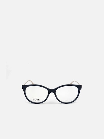 HUGO BOSS Zonnebril 'Hugo Boss BOSS 0894 Blue gold 53/16/140 WOMAN Eyewear Frame' in Blauw