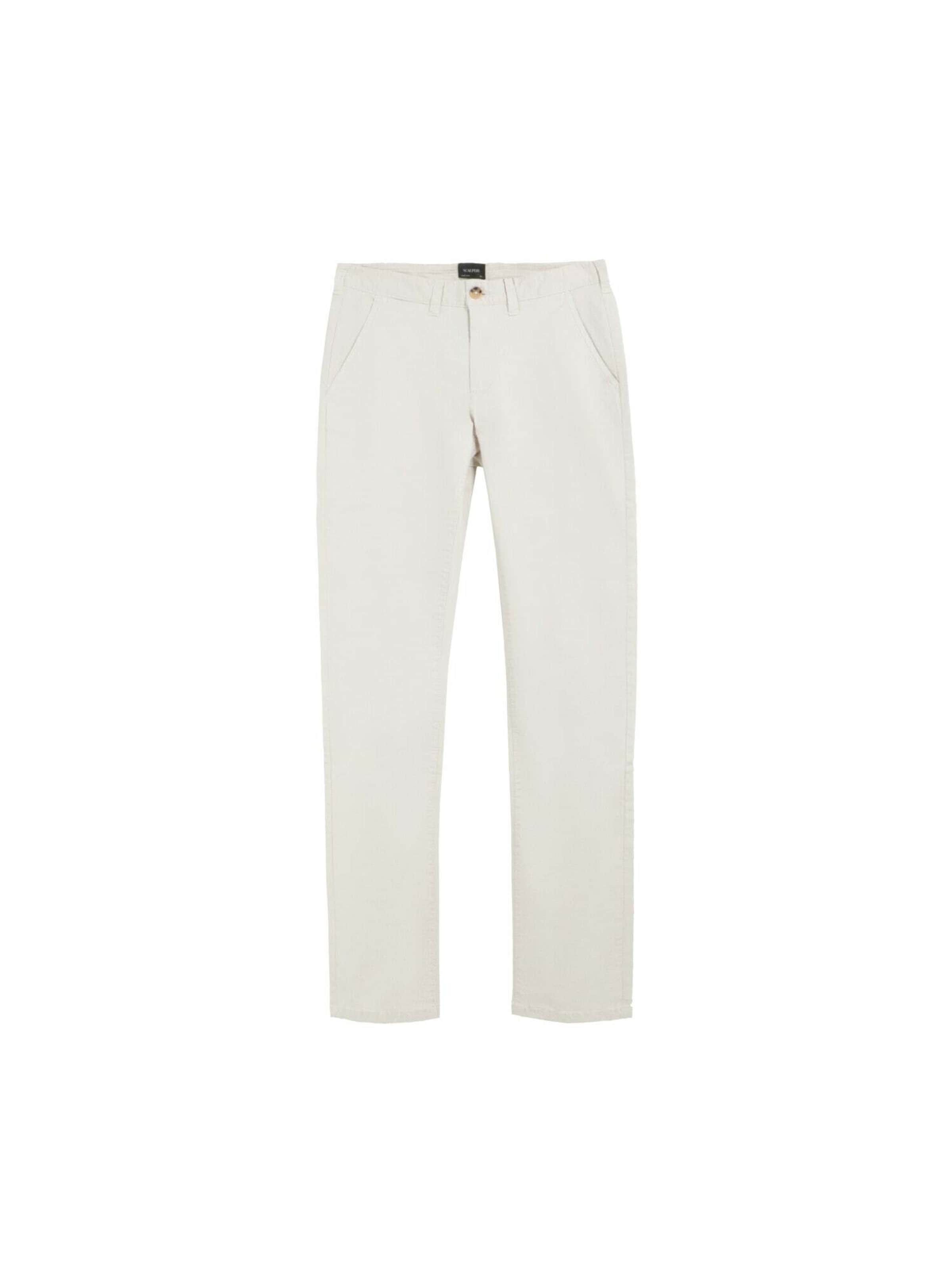 Scalpers Regular Chinohose in Beige: Vorderseite
