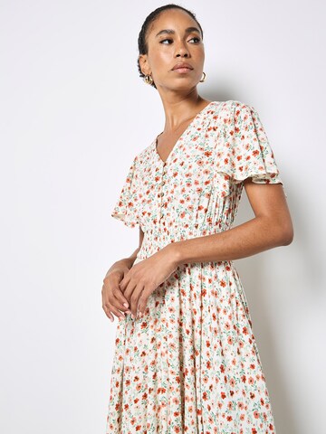 Apricot Jurk in Beige