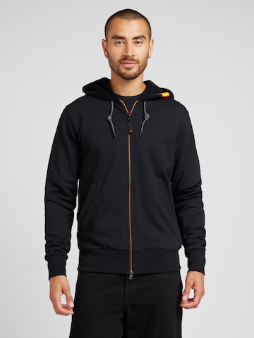 Bogner Fire + Ice Sweatjacke 'KANO' in Schwarz: Vorderseite
