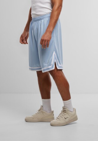 Regular Pantalon 'Small Signature' Karl Kani en bleu