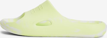 Tommy Jeans Muiltjes in Groen: voorkant