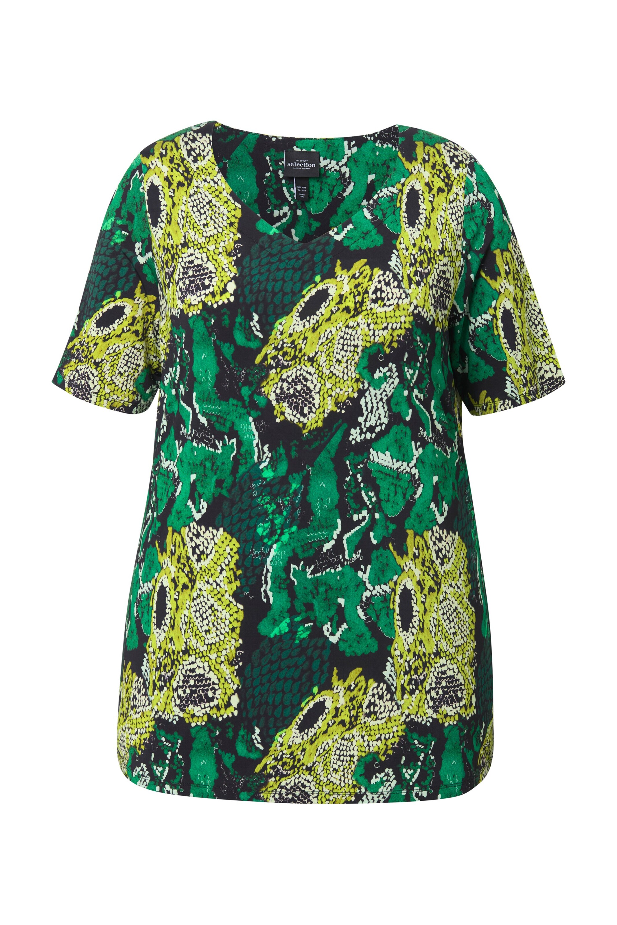 Ulla Popken Shirt in Black: front