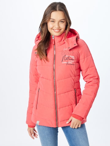 Soccx Between-Season Jacket in Red: front