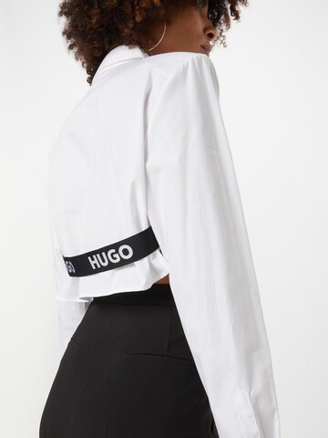 HUGO Red - Blusa 'Ebea' em branco