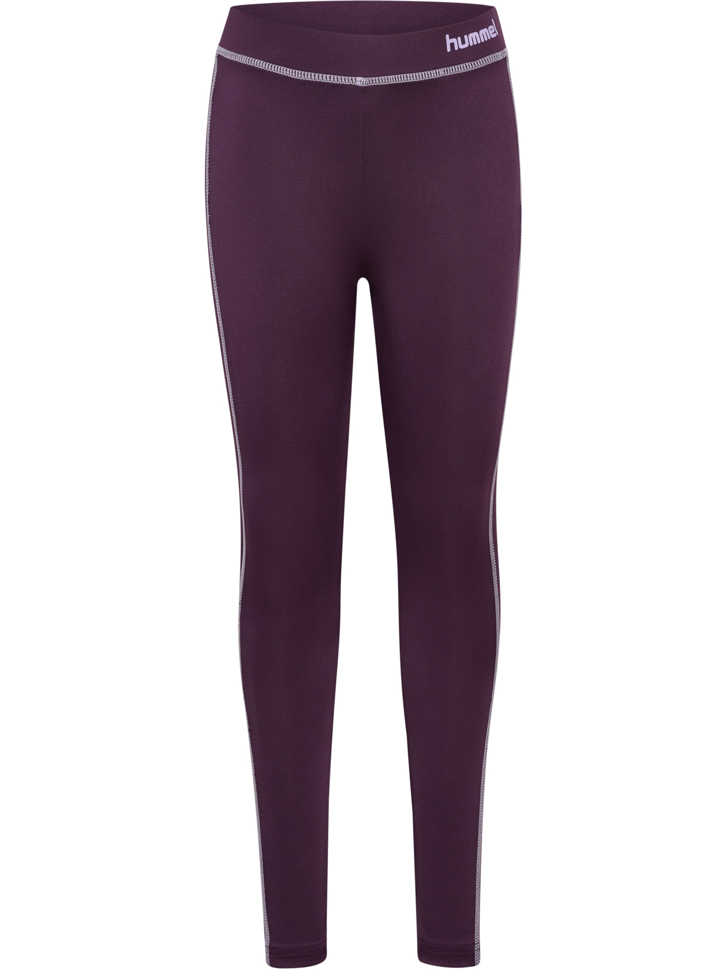 Hummel Slimfit Sporthose 'NANA' in Lila: Vorderseite