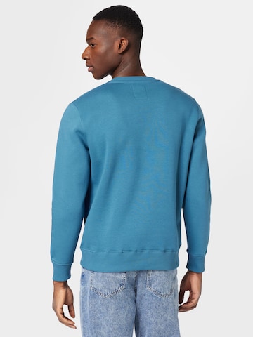 ALPHA INDUSTRIES Sweatshirt in Blue