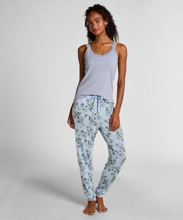 Hunkemöller Pyjamabroek in Blauw