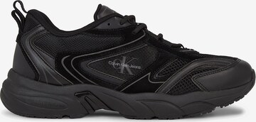 Calvin Klein Jeans Ниски маратонки 'Zion' в черно