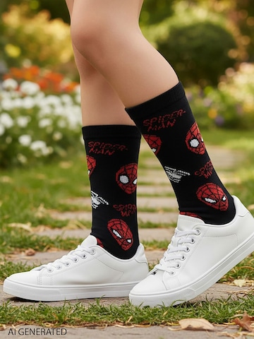 SPIDERMAN Socken 'Marvel' in Mischfarben