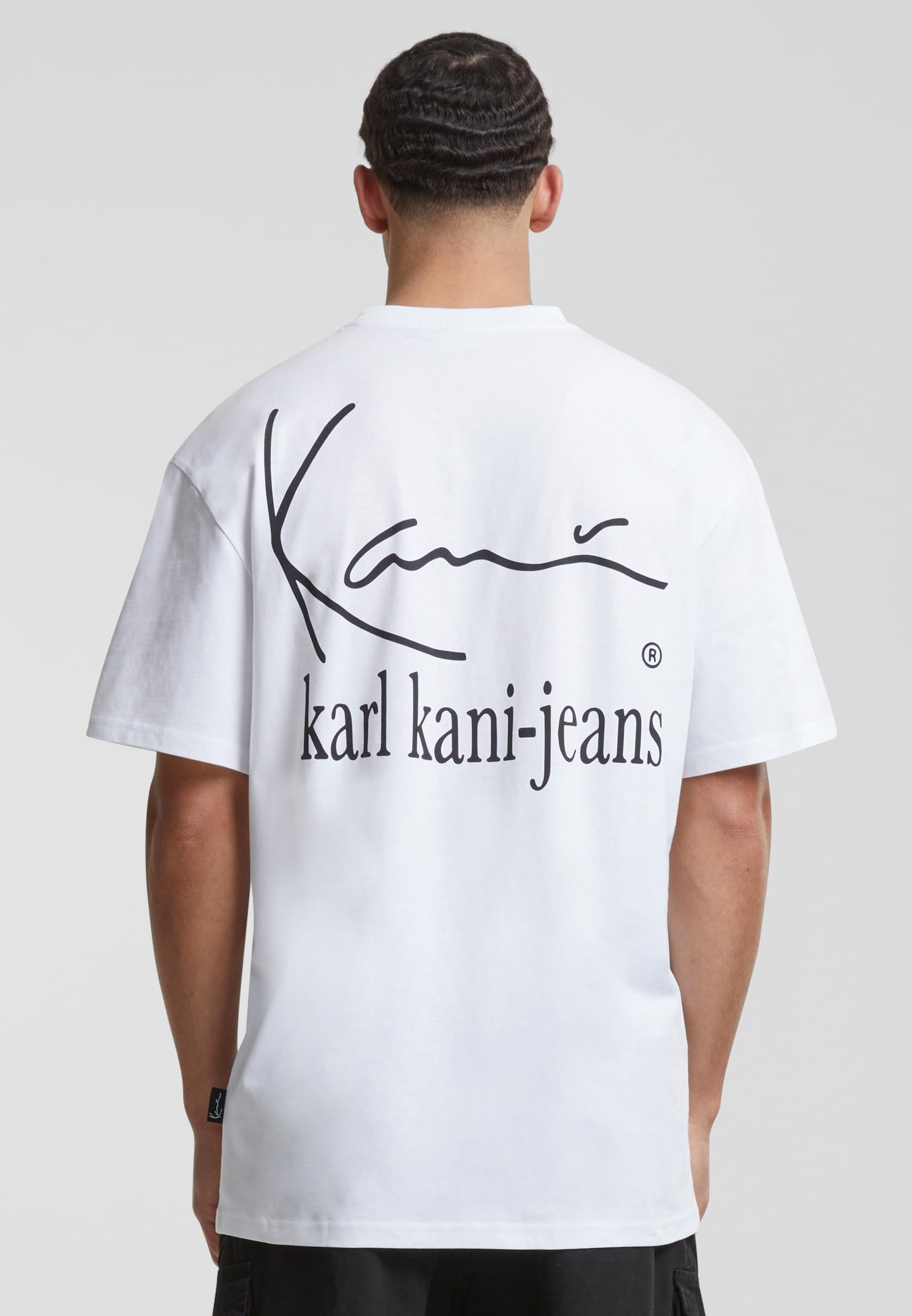 Karl kani white t shirt new arrivals