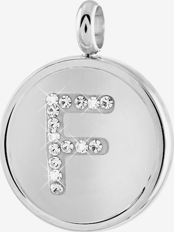 Pendentif Lucardi en argent : devant