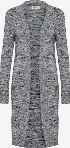 Oxmo Knit cardigan 'Philetta' in Black: front