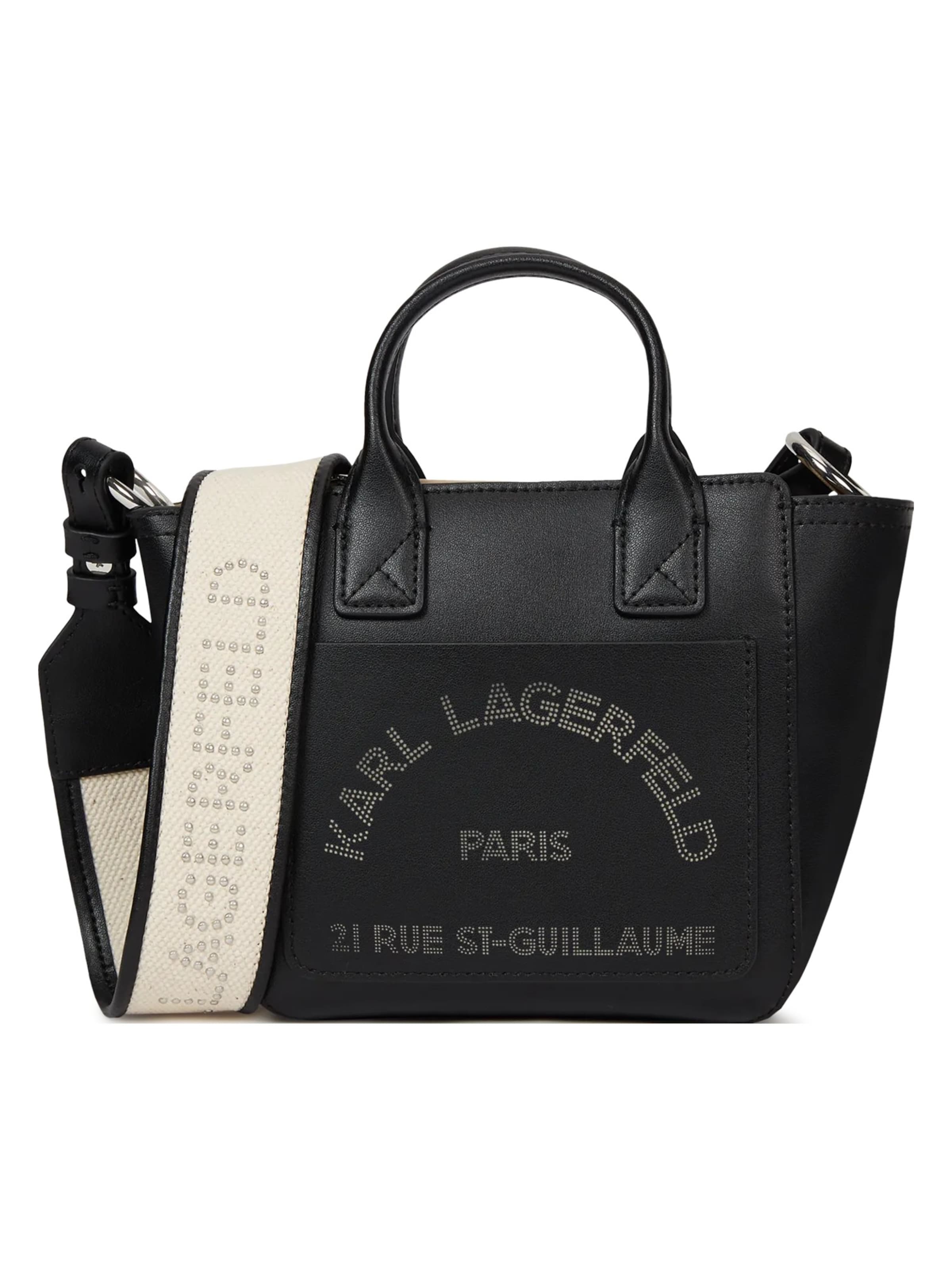 Sacs à main 'K/DAILY' Karl Lagerfeld en noir : devant