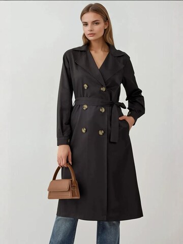 Manteau mi-saison 'Trenchcoats' Bigdart en noir