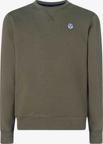 North Sails Sweatshirt in Grün: predná strana