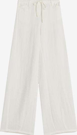 Bershka Housut värissä offwhite, Tuotenäkymä