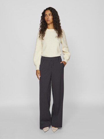 VILA Wide leg Trousers 'VIVarone' in Black