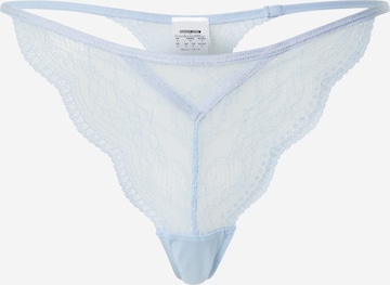 Tanga 'Isabelle' de la ABOUT YOU x hunkemöller pe albastru: față