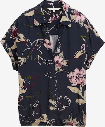 TOM TAILOR Bluse in Blau: Vorderseite