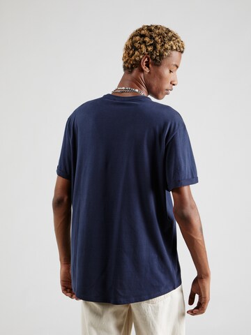 INDICODE JEANS Póló 'Kloge' - kék