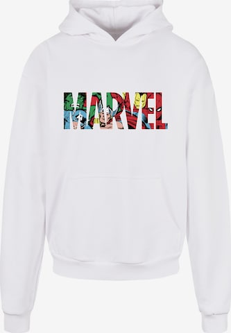 Sweat-shirt F4NT4STIC en blanc : devant
